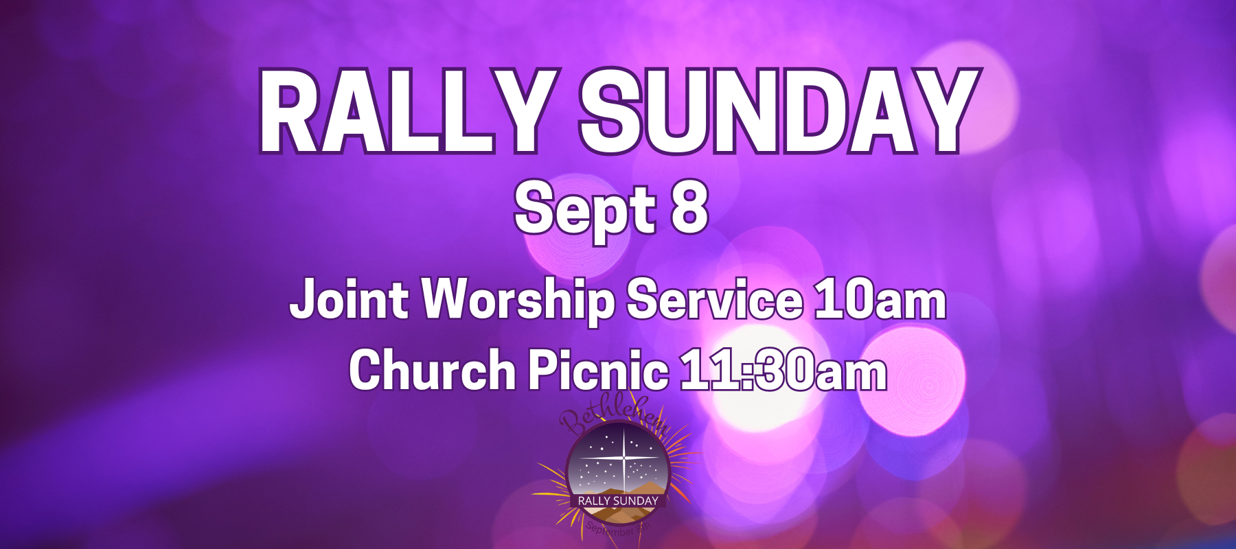 Rally Sunday 2024 | Bethlehem Lutheran Church - Aloha, OR